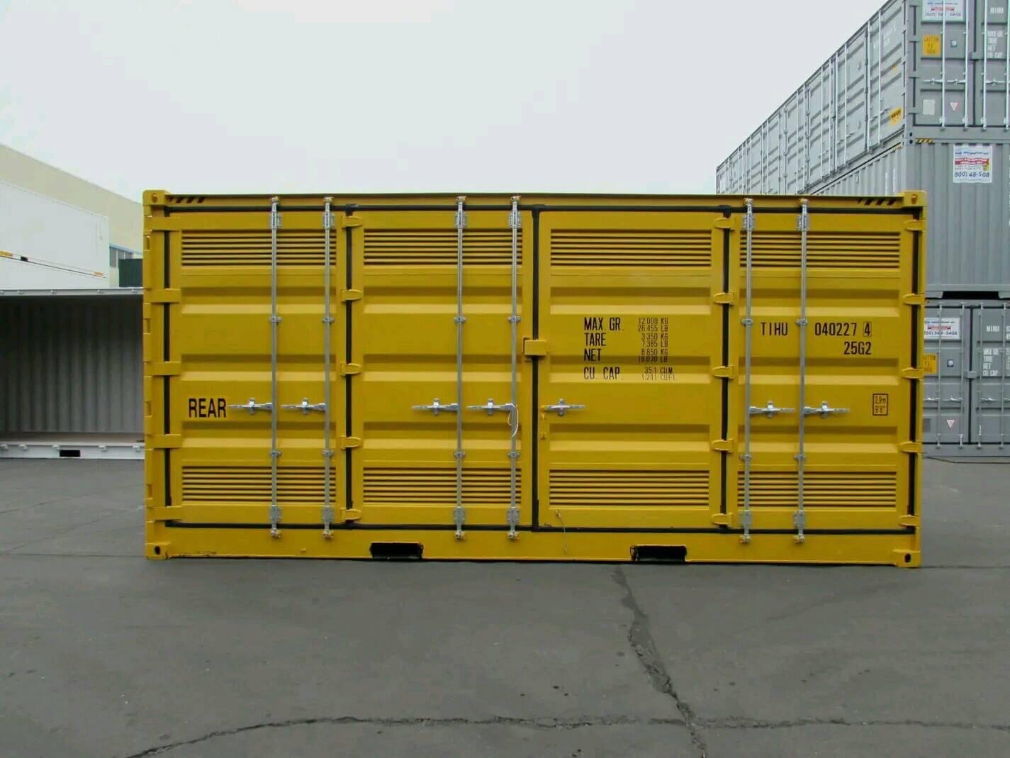 Contenedor marítimo 20 pies amarillo nuevo_1